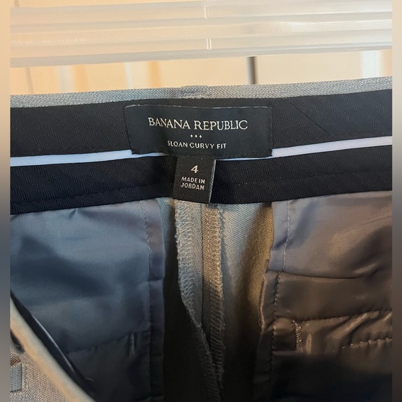 Banana Republic Sloan Curvy Fit Dress Pants - Picture 2 of 3